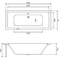 Ванна Lauter Oasis 170х75 21203070 - Превью изображения №28 — Интернет-магазин ПроЗаказ