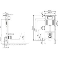 Инсталляция для унитаза Cersanit Aqua 50 Prime P 68178 - Превью изображения №13 — Интернет-магазин ПроЗаказ