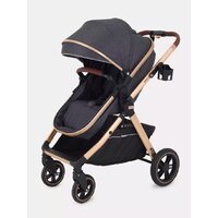 Универсальная коляска Rant Basic Roller Gold RA161 (2 в 1, beige) - Превью изображения №6 — Интернет-магазин ПроЗаказ
