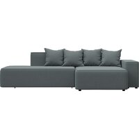 Лига диванов Лига-079 правый 129813 (рогожка амур 07 серый)