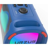 Беспроводная колонка URZUS Infinity (синий) - Превью изображения №4 — Интернет-магазин ПроЗаказ