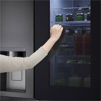 Холодильник side by side LG DoorCooling+ InstaView GSXV90MCAE - Превью изображения №10 — Интернет-магазин ПроЗаказ