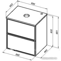  Aquanet Тумба под умывальник Арт 60 313254 - Превью изображения №19 — Интернет-магазин ПроЗаказ