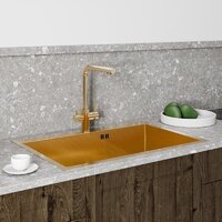 Кухонная мойка Floracio Steel F.7551.GDD - Превью изображения №3 — Интернет-магазин ПроЗаказ
