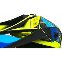 Мотошлем AIM RH855 Carbon Razor RH855R-DYB-L (L, желтый/синий) - Превью изображения №11 — Интернет-магазин ПроЗаказ