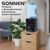 Кулер для воды Sonnen TSE-03BP 455752 - Превью изображения №2 — Интернет-магазин ПроЗаказ