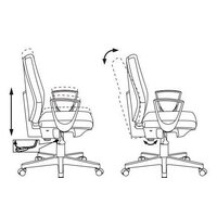 Офисное кресло Бюрократ CH-545/38-415 (черный) - Превью изображения №5 — Интернет-магазин ПроЗаказ