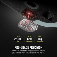 Игровая мышь Corsair M75 Air Wireless - Превью изображения №4 — Интернет-магазин ПроЗаказ