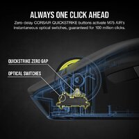 Игровая мышь Corsair M75 Air Wireless - Превью изображения №5 — Интернет-магазин ПроЗаказ