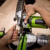 Торцовочная пила Greenworks GD24MS216 1501707UG (с 1-им АКБ) - Превью изображения №16 — Интернет-магазин ПроЗаказ