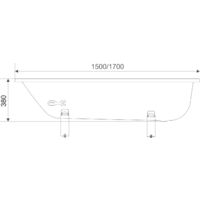 Ванна White Wave Classic L-1700 170x75 - Превью изображения №3 — Интернет-магазин ПроЗаказ