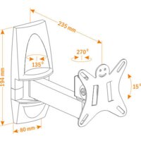 Кронштейн для телевизора Holder LCDS-5004 - Превью изображения №2 — Интернет-магазин ПроЗаказ