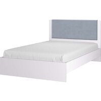 Кровать Аквилон Акцент №14М (белое сияние/веллюкс 49) - Превью изображения №2 — Интернет-магазин ПроЗаказ