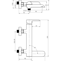 Смеситель Rubineta Ultra-10/K (SW) (черный) - Превью изображения №2 — Интернет-магазин ПроЗаказ