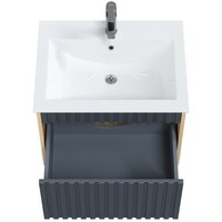  Onika Тумба под умывальник Дайлер 60 106151 (графит/дуб сонома) - Превью изображения №4 — Интернет-магазин ПроЗаказ