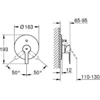Смеситель Grohe Lineare 19297Dc1 - Превью изображения №5 — Интернет-магазин ПроЗаказ