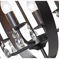 Люстра средней высоты Vitaluce V4256-1/4PL - Превью изображения №2 — Интернет-магазин ПроЗаказ