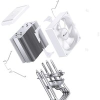 Кулер для процессора Jonsbo CR-1400 EVO Color White - Превью изображения №19 — Интернет-магазин ПроЗаказ