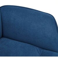 Офисное кресло TetChair York (флок, синий 32) - Превью изображения №7 — Интернет-магазин ПроЗаказ