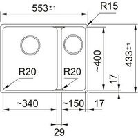 Кухонная мойка Franke Maris MRG 160-34-15 125.0740.840 (оникс) - Превью изображения №4 — Интернет-магазин ПроЗаказ