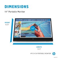 Портативный монитор HP E14 G4 1B065AA - Превью изображения №13 — Интернет-магазин ПроЗаказ