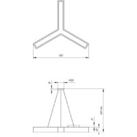Подвесная люстра ЭРА Geometria Igrek Б0050570 - Превью изображения №7 — Интернет-магазин ПроЗаказ