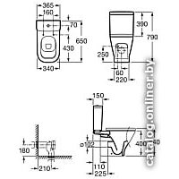 Бачок для унитаза Roca The Gap 734147000Y - Превью изображения №2 — Интернет-магазин ПроЗаказ