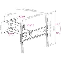 Кронштейн для телевизора Arm Media PT-15 NEW (черный) - Превью изображения №4 — Интернет-магазин ПроЗаказ