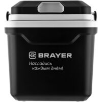 Термоэлектрический автохолодильник Brayer BR6332 24л (черный) - Превью изображения №3 — Интернет-магазин ПроЗаказ