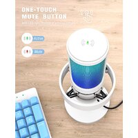 Проводной микрофон FIFINE A8 (белый) - Превью изображения №5 — Интернет-магазин ПроЗаказ