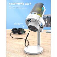 Проводной микрофон FIFINE A8 (белый) - Превью изображения №4 — Интернет-магазин ПроЗаказ