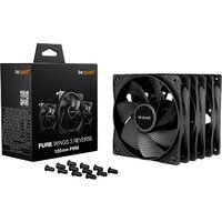 Комплект вентиляторов для корпуса be quiet! Pure Wings 3 120mm PWM Reverse BL137 - Превью изображения №2 — Интернет-магазин ПроЗаказ