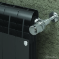 Биметаллический радиатор Royal Thermo BiLiner 500 Noir Sable (8 секций) - Превью изображения №2 — Интернет-магазин ПроЗаказ