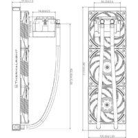 Система жидкостного охлаждения для процессора Thermalright Mjolnir Vision 360 UB PRO ARGB (белый) - Превью изображения №4 — Интернет-магазин ПроЗаказ