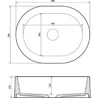 Умывальник Lauter Oliva 21O483G (Grey) - Превью изображения №11 — Интернет-магазин ПроЗаказ