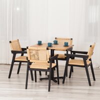 Кухонный стол TetChair Valhalla 80x65x76 (груша №3/черная опора) - Превью изображения №8 — Интернет-магазин ПроЗаказ