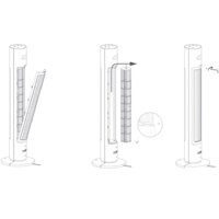 Колонный вентилятор Xiaomi Smart Tower Fan EU BHR5956EU (международная версия) - Превью изображения №5 — Интернет-магазин ПроЗаказ
