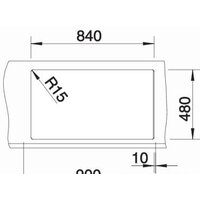 Кухонная мойка Blanco Metra 9 525936 (черный) - Превью изображения №4 — Интернет-магазин ПроЗаказ