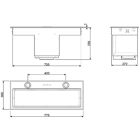 Кухонная вытяжка Smeg KSEG78PXE - Превью изображения №3 — Интернет-магазин ПроЗаказ