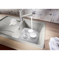 Кухонная мойка Blanco Sona 45 S 527149 (мягкий белый) - Превью изображения №4 — Интернет-магазин ПроЗаказ