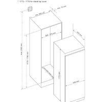 Морозильник Korting KSFI 1833 NF - Превью изображения №5 — Интернет-магазин ПроЗаказ