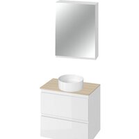  Cersanit Тумба Moduo 80 SZ-MOD80-BL/Wh под умывальник - Превью изображения №4 — Интернет-магазин ПроЗаказ