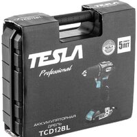 Дрель-шуруповерт Tesla TCD12BL 834528 (с 2-мя АКБ, кейс) - Превью изображения №13 — Интернет-магазин ПроЗаказ