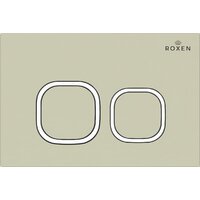 Унитаз подвесной Roxen Cube bidet в комплекте с инсталляцией StounFix Dual Fresh 6 в 1 966554 (кнопка: бежевый) - Превью изображения №9 — Интернет-магазин ПроЗаказ