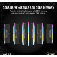 Оперативная память Corsair Vengeance RGB 2x16ГБ DDR5 5600 МГц CMH32GX5M2B5600C40K - Превью изображения №12 — Интернет-магазин ПроЗаказ
