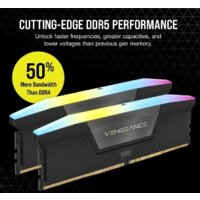 Оперативная память Corsair Vengeance RGB 2x16ГБ DDR5 5600 МГц CMH32GX5M2B5600C40K - Превью изображения №6 — Интернет-магазин ПроЗаказ