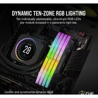 Оперативная память Corsair Vengeance RGB 2x16ГБ DDR5 5600 МГц CMH32GX5M2B5600C40K - Превью изображения №11 — Интернет-магазин ПроЗаказ