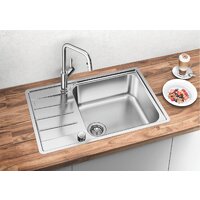 Кухонная мойка Blanco Lemis XL 6 S-IF Compact 525110 (серебристый) - Превью изображения №2 — Интернет-магазин ПроЗаказ