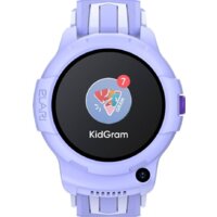 Детские умные часы Elari KidPhone 4G Wink (сиреневый) - Превью изображения №7 — Интернет-магазин ПроЗаказ
