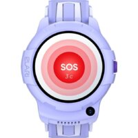 Детские умные часы Elari KidPhone 4G Wink (сиреневый) - Превью изображения №6 — Интернет-магазин ПроЗаказ